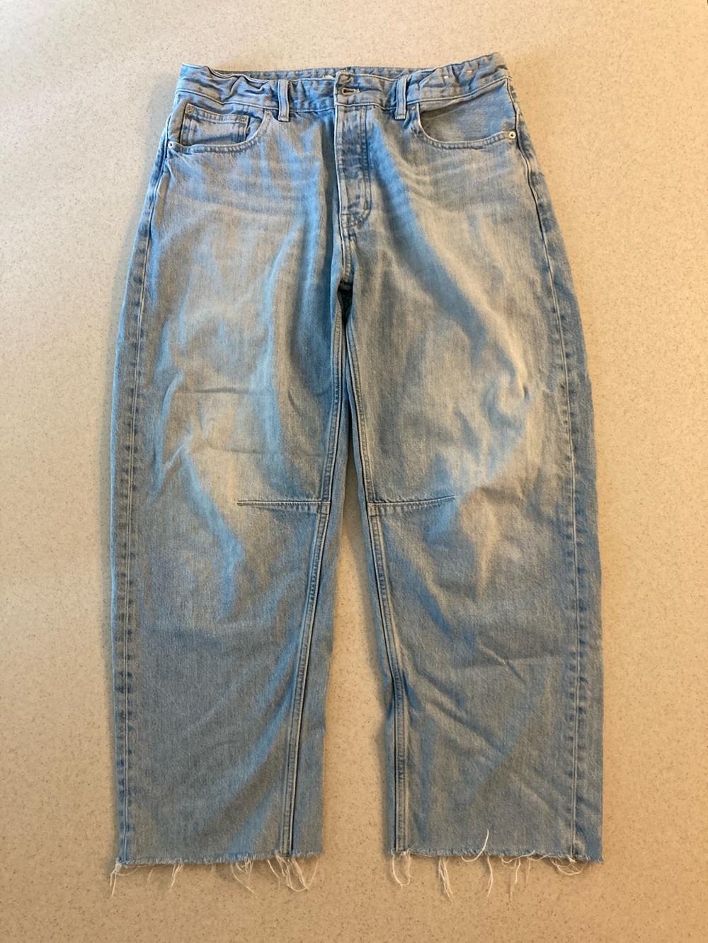Madewell The Darted Barrel Leg Jean Women Size 30 - Picture 2 of 14